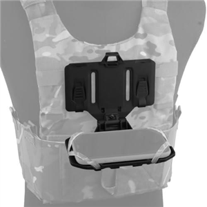 HiyyFloy Military Mobile Phone Rack Chest Bag Map Case Admin Panel Outdoor Molle Folding Phone Navigation Board