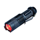 JOYLIT Red Light Mini Focus Tactical Flashlight 620nm LED Torch Lantern,Waterproof and 3 Light Modes,Powered by 14500 or AA Battery