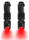 HinsGEAR 2 Pack LED Red Light Torch Single Mode Torch 1 Mode Hand Flashlight Scalable Red Light Torches for Astronomy, Animal Observation, Night Observation, Daily Use
