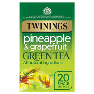 Twinings Green Tea Pineapple 20 Tea Bags 40G