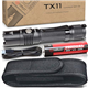 NP NIGHT PROVISION TX11 Tactical Flashlight Torch & USB Rechargeable Battery Luminous SST-40 LED 1600 Lumen with Holster