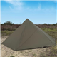 HIDEWALKER Camping Tarp Shelter 3x3m 3x4m 3x5m Lightweight Tent Tarpaulin Waterproof Tent Awning Canopy Basha Sunshade for Hiking Backpacking (Olive Green, 3x3m)