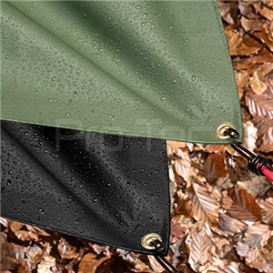 PVC 600gsm Extra Heavy Duty Green Tarpaulin Waterproof Ground Cover Thick Lorry Tarp Sheet Green 6ft X 5ft (1.8m x 1.5m)
