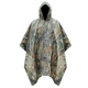 TRIXES Camouflage Waterproof Rain Poncho, Lightweight for Adults - Hiking, Festivals, Travelling and More