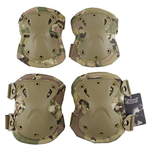 Tactical Sport Protective King Kong Gear Set Outdoor Multi Color Safety Kneepad Elbow for Military Airsoft Hunting