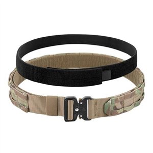 KRYDEX GEAR Quick Release Rigger MOLLE Belt 1.75 Inch Inner & Outer Tactical Heavy Duty Belt (MC, S)