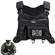 Jueachy Chest Bag For Men: Tactical Running Chest Vest Utility Chest Rig EDC Pouch Pack for Running Hiking Travel