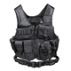 Goetland Tactical Vest Military Modular Vest Ultra-Light Outdoor Hunting Airsoft War Game 600D Polyester Paintball Training Vest for CS Combat Adjustable S-XXL, Black