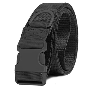 Explokit Tactical Nylon Utility Combat Gear with Adjustable Heavy Duty Police-Military Security Belt and Quick Release Buckle (#01-Black)