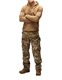 Viper TACTICAL PCS 95 Trousers – Camo –34" Waist – Tactical Pants for Men with Cargo Pockets, Reinforced Knees & Adjustable Waist – Ideal for Outdoor, Hiking & Hunting Use