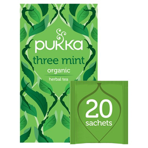 Pukka Organic Three Mint 20 Tea Bags 32G