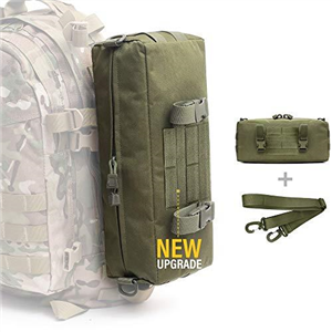 WYNEX Tactical Increment Molle Pouch, Vertical EDC Utility Pouches Sling Bag Military Multi-Purpose Large Capacity with Shoulder Strap Waterproof Attachment Modular Design