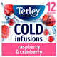 Tetley 12 Cold Infusion Raspberry & Cranberry 27G