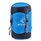 REDCAMP 25L Nylon Compression Stuff Sack for Sleeping Bag, Lightweight Compact Compression Bag for Camping Outdoor Hiking Backpacking Travelling, Blue Large