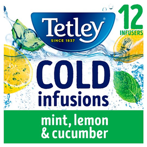 Tetley 12 Cold Infusions Mint Lemon & Cucumber 27G
