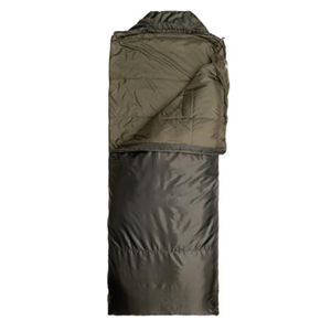 Snugpak Jungle Bag WGTE - Sleeping Bag with Built-in Mosquito Net - Lightweight, Sanitary Sleep Bag & Versatile Quilt - Cosy Sleeping Bag for Tropical Condition Camping & Exploration - Olive (LZ)