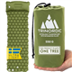 TRINORDIC Ultralight Inflatable Camping Mat - With Integrated Pillow – Lightweight (0.55kg) and Compact Outdoor Sleeping Mat for Hiking and Bikepacking