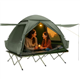 SoBuy 2 Person Foldable Camping Tent with Bed Air Mattress Sleeping Bag Carrying Bag Camping Bed Army Green W193 x D145 x H188cm OGS32-L-GR
