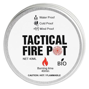 TACTICAL FOODPACK Emergency Outdoor Food Camping Food Army MRE Food Menu/Accessories: Z3 Fire Bowl