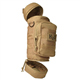 Orca Tactical Molle Water Bottle Pouch - Molle Water Bottle Holder for Backpack – Tactical Pouch for 32 oz & 40 oz Bottles – Insulated Water Bottle Holster – Keeps Drinks Cooler Longer (Coyote Brown)