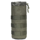 XoeLLe Bottle Holder Backpack, Molle System Bottle Bag, Tactical Nylon Drink Holder with Drawstring, Foldable Mesh Bottle Holder for Travel, Fishing, Hunting, Hiking, Outdoor Activities (Green)