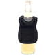 AQzxdc Tactical Beer Bottle Cover Mini Miniature Molle Vest Personal Bottle Drink Set Adjustable Shoulder Strap,Black,1 Pcs