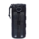 ZFFOZZ Outdoor Water Bottle Amry Molle Holder Pouch Tactical Bag Drink Military Kettle(BLACK)