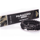 Parapeak Military Spec Cobra Paracord Survival Bracelet (Black, Black Clasp)