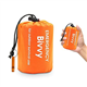 Emergency Sleeping Bag Set, Survival Sleeping Bag with Compass and Whistle, Waterproof Emergency Blanket for Camping Hiking Outdoor Adventure (1pcs-no-compass)