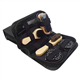 Jiakalamo Leather Boots Brush Polish Brushes Kit, 2022 Shoe Polishing Cleaning Tool with Wooden Handles With Case, Ideal for Garments, Boots, Car Seats, Bags, Sofas Care Supplies Accessories(size:23)