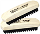 Web-tex 2 Large Boot Shoe Polishing Brushes, Wooden Handle & Nylon Bristles, Shoe Brush Set for Leather Shoes, Military & Cadet Use