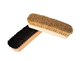 Invero 2 Piece Traditional Boot Shoe Brush Polish Buffing Buff Leather Cleaning Set with Traditional Wooden Handles