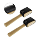 JKJF Dance Shoes Brush, Suede Sole Wire Shoes Wood Cleaning Brush, Shoes Cleaner Brush (2 Pcs)