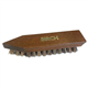 Birch Stiff Bristle Cleaning Brush - Shoe Boot Brush Mud Remover - Stiff Coco Bristles for Dirt and Mud off Outdoor Footwear