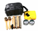 Cathcart Elliot Compact Shoe Cleaning Polishing Care Kit with Non-Toxic Non-Flammable Polish