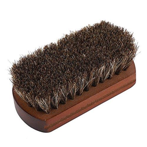 Joyance Shoes Boots Polishing Buffing Cleaning Brush with Wooden Base Dust Dirt Removal Shoe Accessory