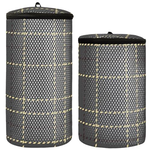 Military Green Check Plaid Pattern Shoe Bags For Washing Machine Sneaker Washing Bag 2 Pcs Laundry Bag For Shoes Laundry Bag For Shoes In Washing Machine, Military Green Check Plaid Pattern, One Size