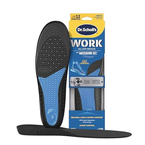 Dr. Scholl's Comfort and Energy Work Insoles for Men, 1 Pair, Size 8-14
