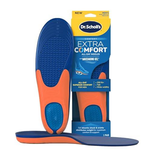 Dr. Scholl's Comfort and Energy Extra Support Insoles for Men, 1 Pair, Size 8-14