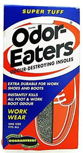 Odor-Eaters Supertuff, Odour-Destroying, Heavy duty insoles for work wear