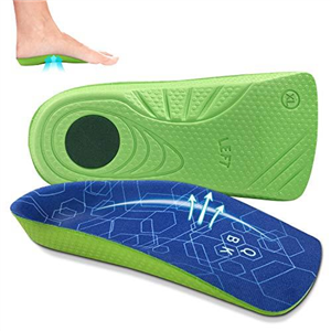Orthotic Insoles Arch Support, QBK Achilles Tendonitis Support for Flat Feet, Overpronation, Metatarsalgia, Walking and Standing with All-Day Comfort XL