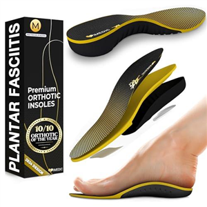 iMedic Orthotic Insoles for Plantar Fasciitis Size M UK 7.5-8.5 – Arch Support for Women and Men – Shoe Inserts – Insoles for Plantar Fasciitis – Orthotic Support