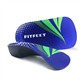 RooRuns Orthotic Insoles, 3/4 High Arch Support Shoe Inserts Insoles for Flat Feet, Plantar Fasciitis, Foot Arch, Feet Fatigue - Heel Cushion for Men, Woman, Medium (6-9.5 UK), Deep Blue
