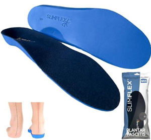 Slimflex Comfort Pain Relief Orthotic Insoles for Women Men and Teens | Allrounder Arch Supports | Rear Foot, Arch and midfoot Cradling | Cure Pronation and Supination Instantly