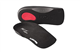 PRO 11 WELLBEING 1 Pair of Slim Fit 3/4 Orthotic Insoles with Heel Pad for Plantar Fasciitis (9/10.5 UK, Black)