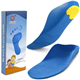Ailaka Kids Orthotic Cushioning Arch Support Shoe Insoles, Children Pu Foam Inserts for Flat feet, Plantar Fasciitis, Feet Heel Pain Relief, Blue, 2-3.5 UK/EU 34-36 / CN 33-35