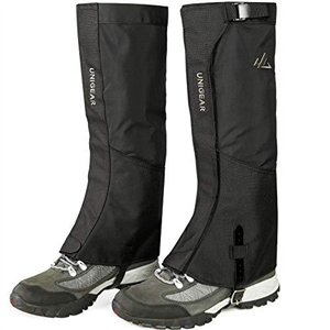 Unigear Gaiters Outdoor Waterproof for Hiking, Leg Protection Gaiter for Bicycle Trekking Snow Hiking, Adjustable, Breathable