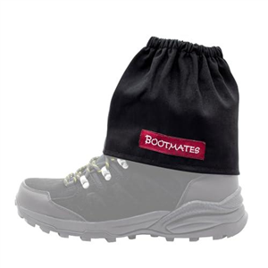 Bootmates Shoe Covers | Gaiters for Hiking, Hiking Accessories | Shoe Sleeves for Garden and Riding | Work Wear for Forest, Road Construction & Crafts | Galoshe Short | (Black)