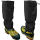 CampTeck U6843 Waterproof Walking Gaiters Polyester (One Size Fits All) Hiking, Walking, Orienteering, Mountaineering, Climbing, Hunting, Snow or Wet Outdoor Adventure - 1 Pair - Black