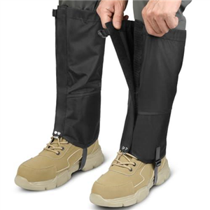 Adiwo Gaiters for Men Women, Leg Gaiters, Warm Hiking Gaiters, Waterproof Durable Snow Gaiters, Lightweight Warmth Gaiters Legging Gaiters for Cycling Walking Running Hunting Skiing Camping Climbing